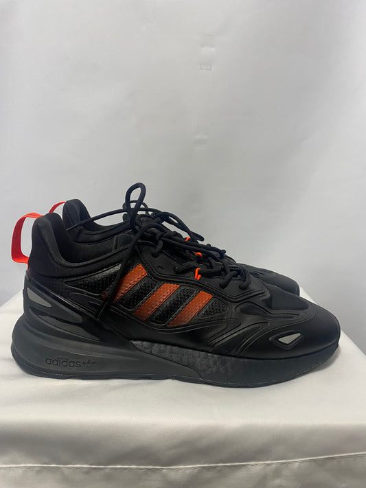 Adidas ZX Boost Black and Red Trainers 9.5