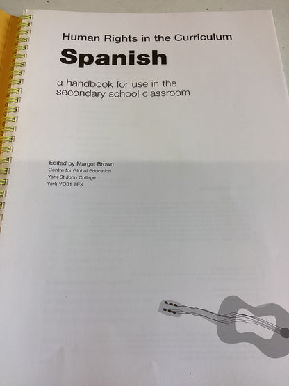 Human Rights in the Curriculum Spanish  A Handbook for use in The Secondary School Classroom