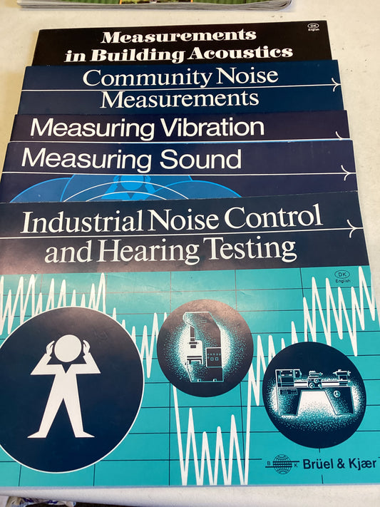 Bruel & Kjaer Acoustic 5 Manuals