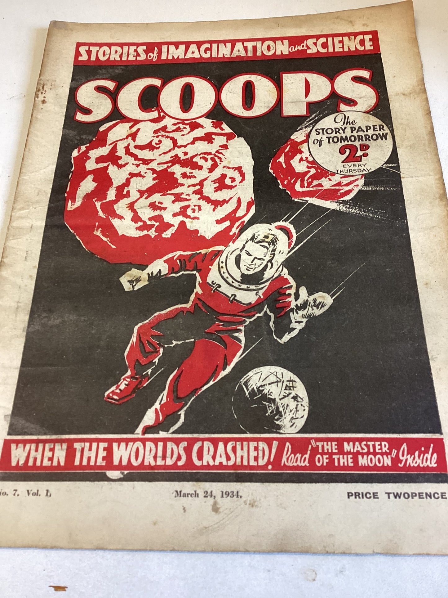 Scoops Set of 20 Vol 1 No's 1 to 20 Dates from 10 February  1934 to 23rd June 1934