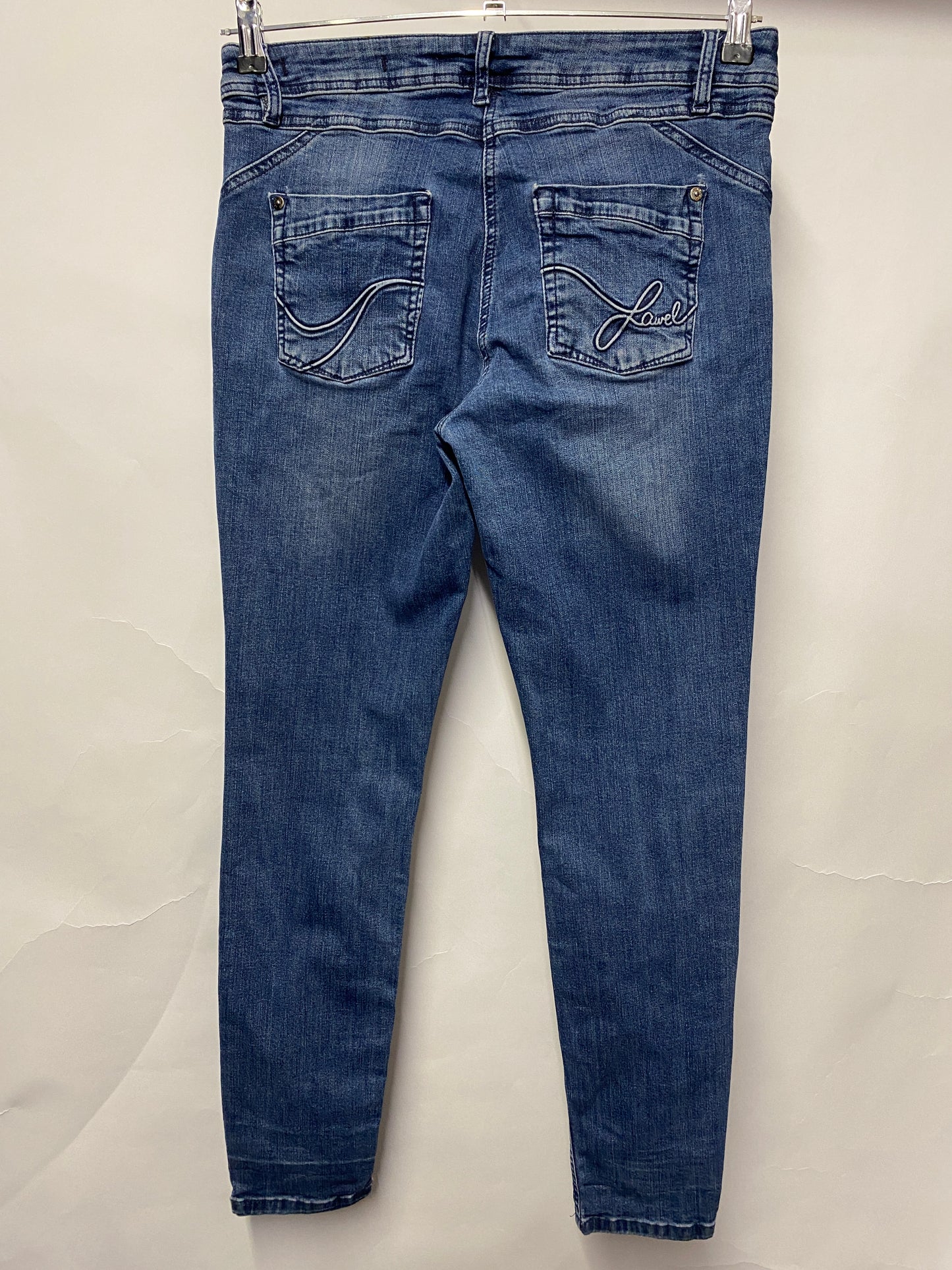 Laurel Blue Cropped Skinny Jeans 12
