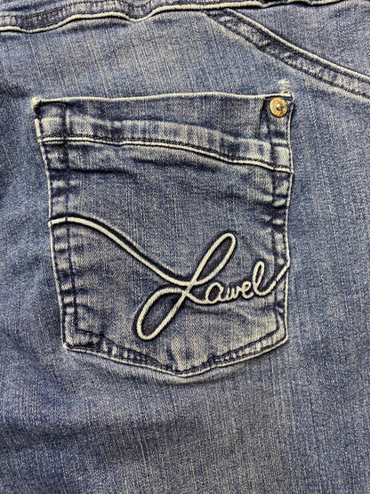 Laurel Blue Cropped Skinny Jeans 12