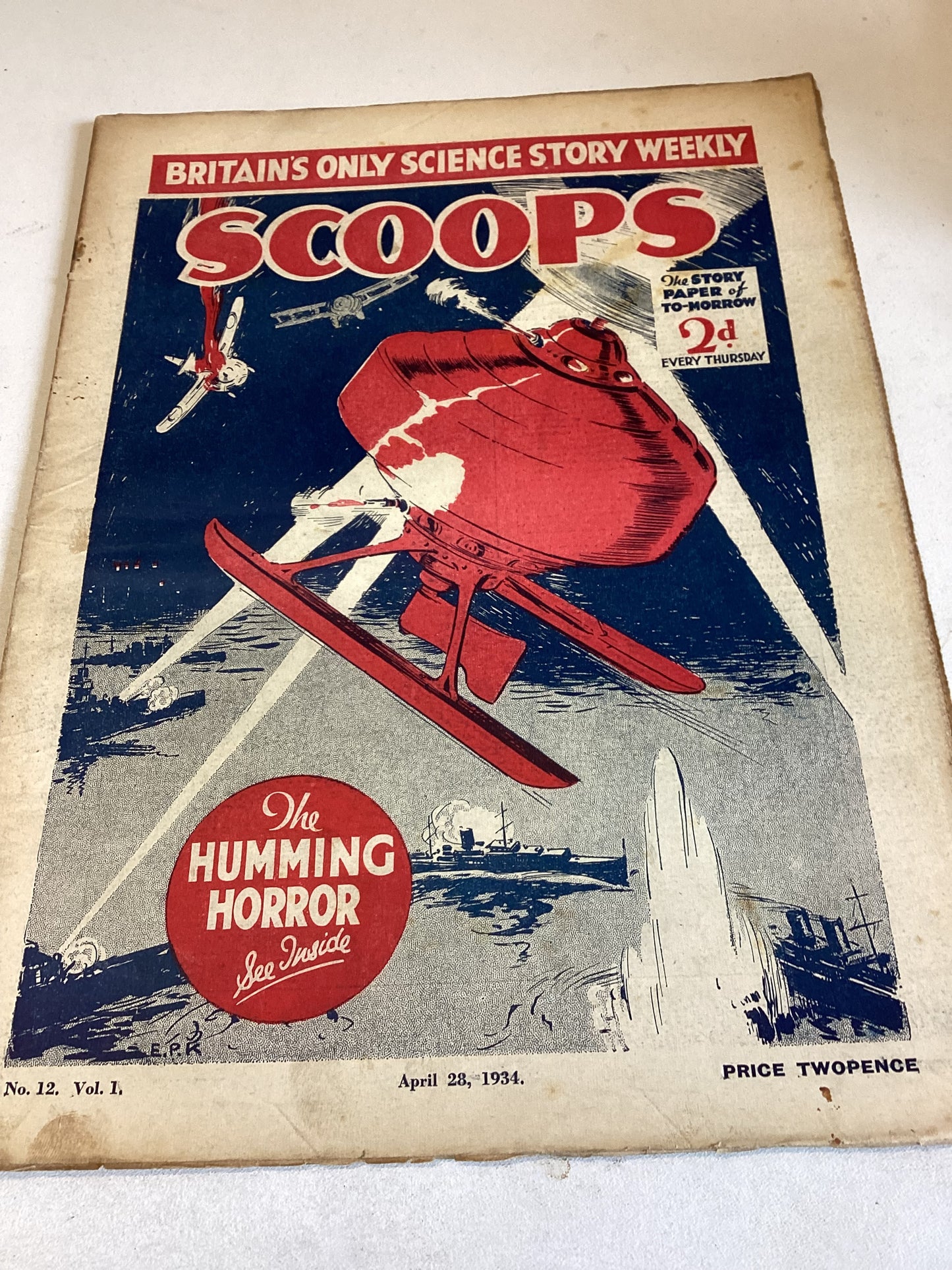 Scoops Set of 20 Vol 1 No's 1 to 20 Dates from 10 February  1934 to 23rd June 1934