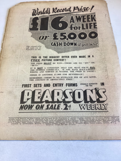 Scoops Set of 20 Vol 1 No's 1 to 20 Dates from 10 February  1934 to 23rd June 1934