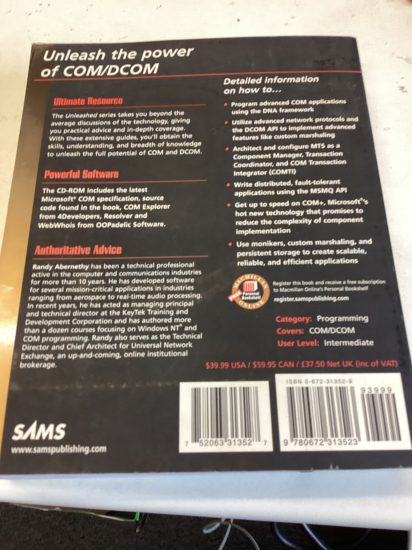 Com/DCOM Unleashed  The Comprehensive Solution