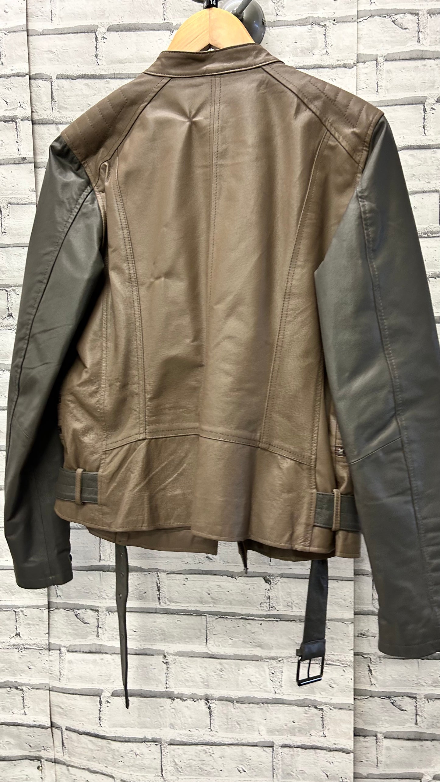 Next Genuine Leather Biker jacket 14