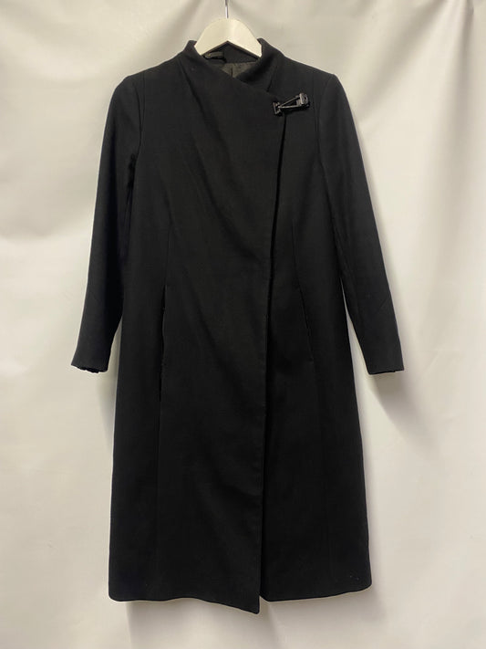 Allsaints Black Wool Blend Coat 6