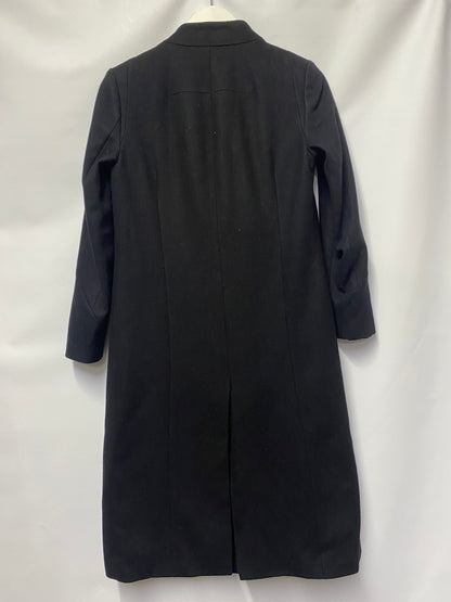 Allsaints Black Wool Blend Coat 6