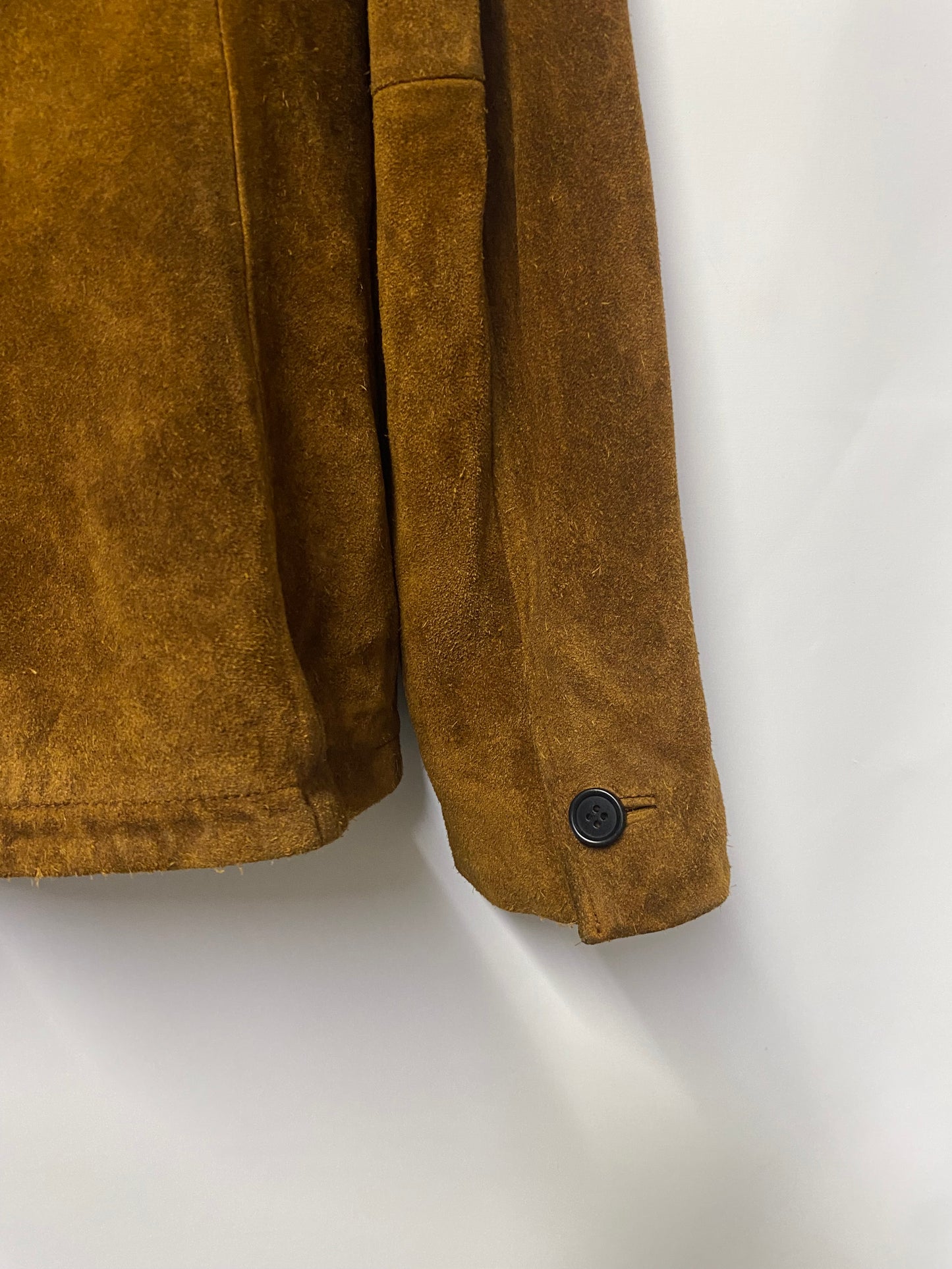 Allsaints Brown Suede Jacket Medium