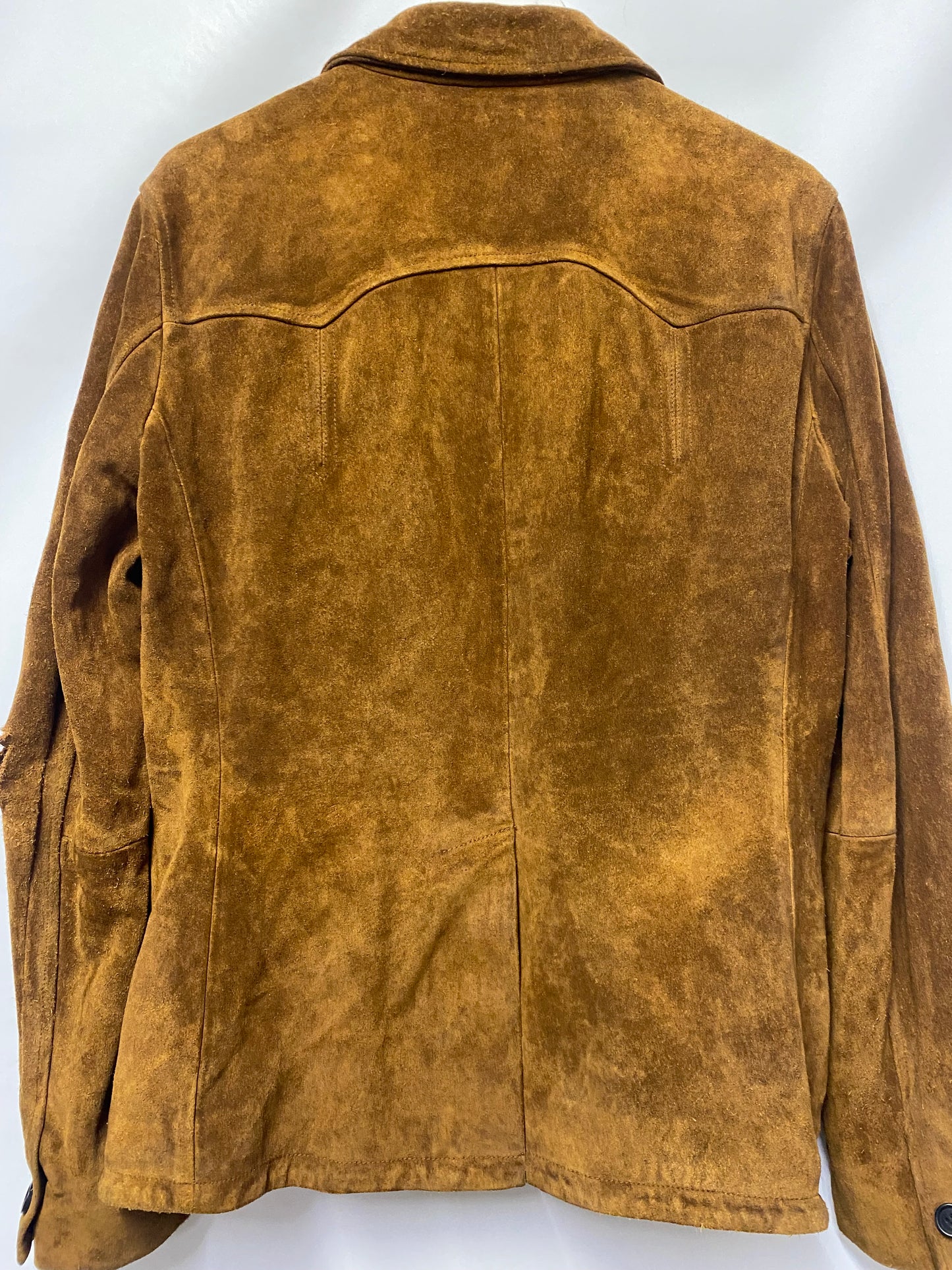 Allsaints Brown Suede Jacket Medium