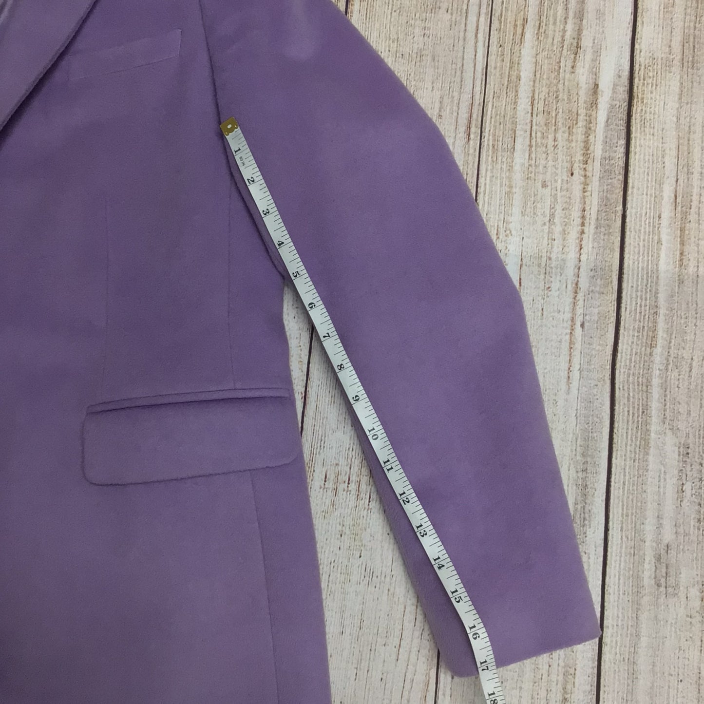 Hobbs Lilac Purple Wool Blend Coat Size 14