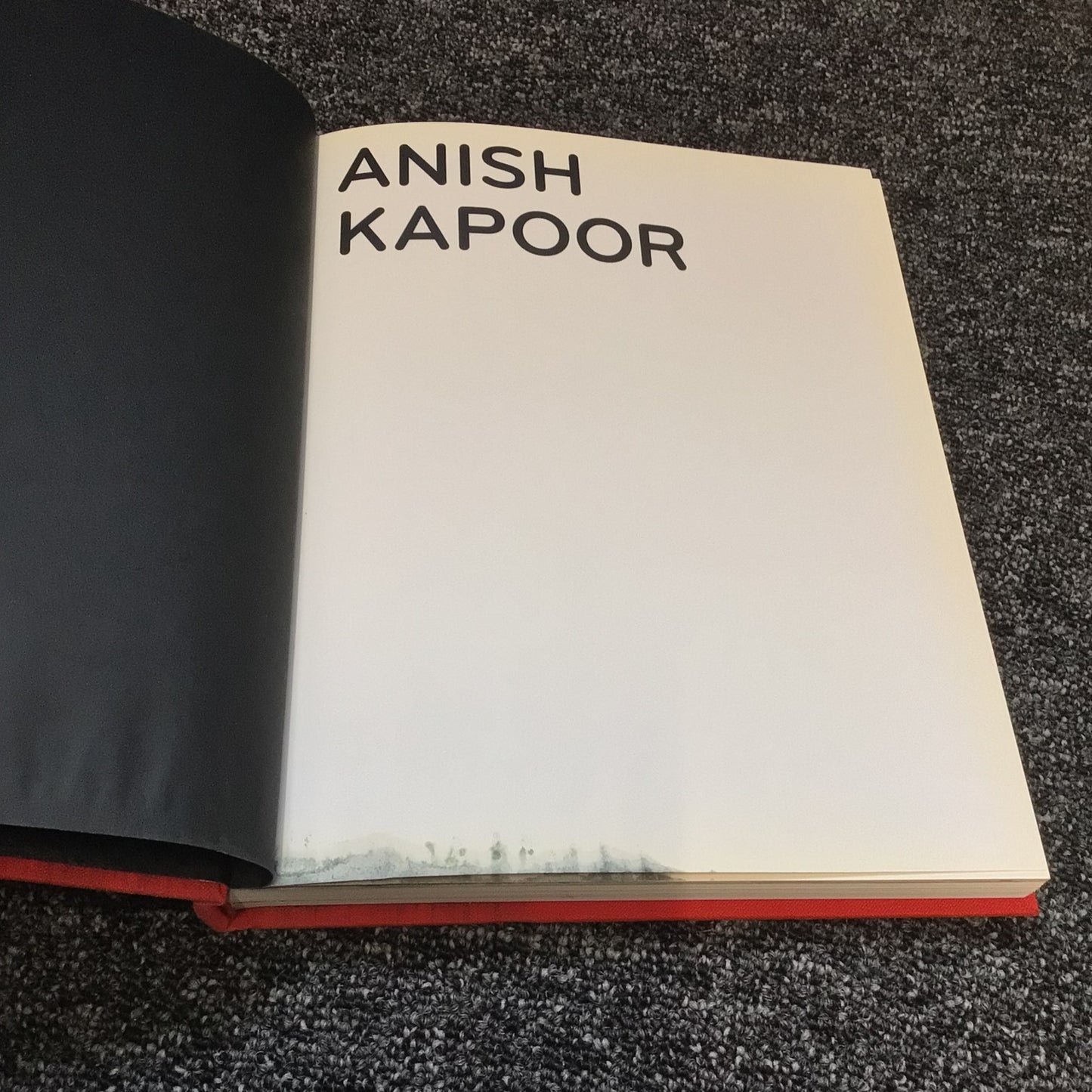 Anish Kapoor: Svayambh by Rainer Crone & Alexandra Von Stosch (Prestel)