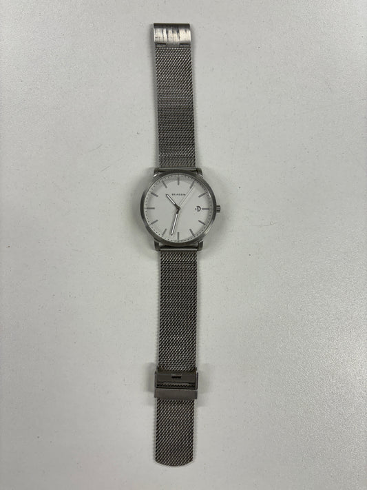 Skagen Metallic Silver Hagen SKW6281 Mesh Watch 40mm (untested)