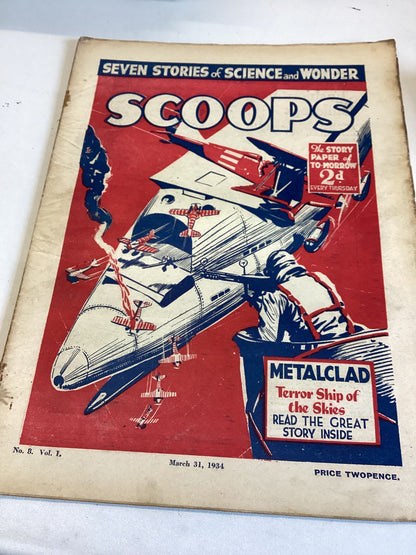 Scoops Set of 20 Vol 1 No's 1 to 20 Dates from 10 February  1934 to 23rd June 1934