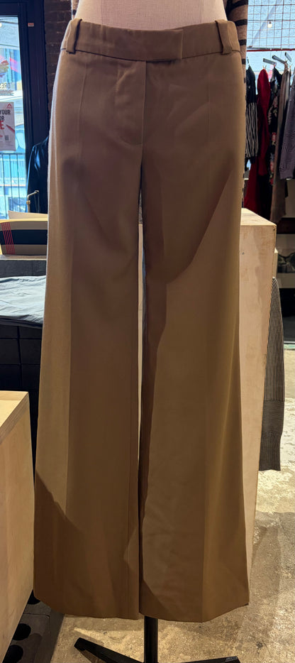 Chloé camel-coloured wide-leg trousers 33Wx33L