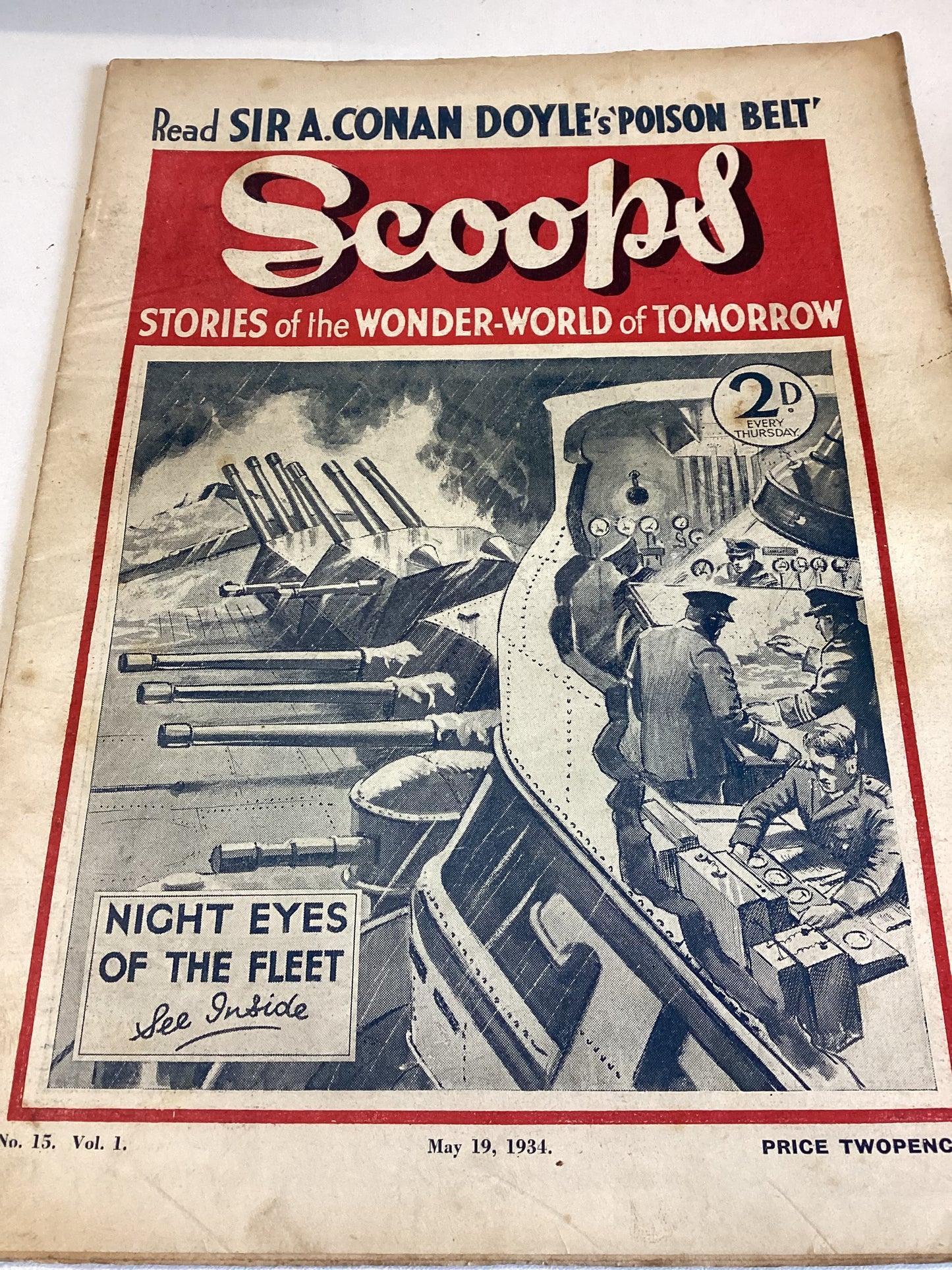 Scoops Set of 20 Vol 1 No's 1 to 20 Dates from 10 February  1934 to 23rd June 1934