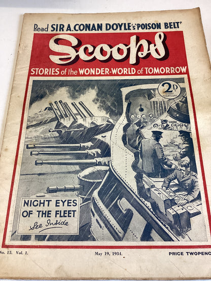 Scoops Set of 20 Vol 1 No's 1 to 20 Dates from 10 February  1934 to 23rd June 1934