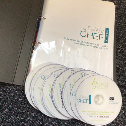 The Raw Chef Academy 2x 13 DVD Recipe Box Sets