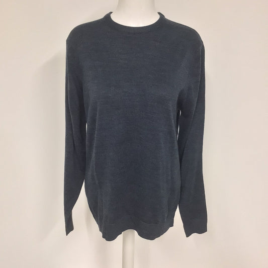 BNWT Brave Soul Blue Denim Marl Jumper Size M