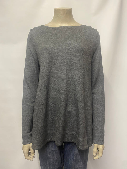 COS Grey Lyocell Jumper Medium