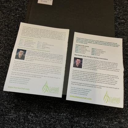 The Raw Chef Academy 2x 13 DVD Recipe Box Sets