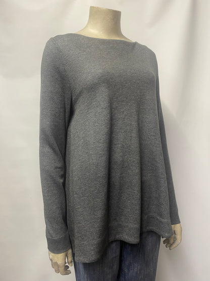 COS Grey Lyocell Jumper Medium