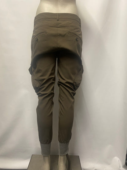 James Jeans Khaki Green Cargo Trousers 25/small