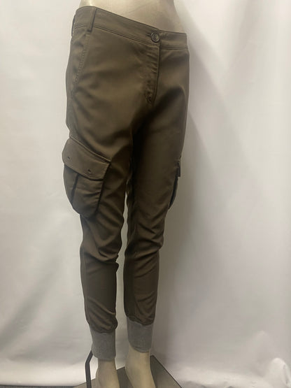 James Jeans Khaki Green Cargo Trousers 25/small