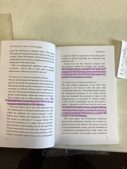 The ANC and The Turn to Armed Struggle Understanding The ANC Today Jacana Series 2 Forward By Kgalema Motlanthe