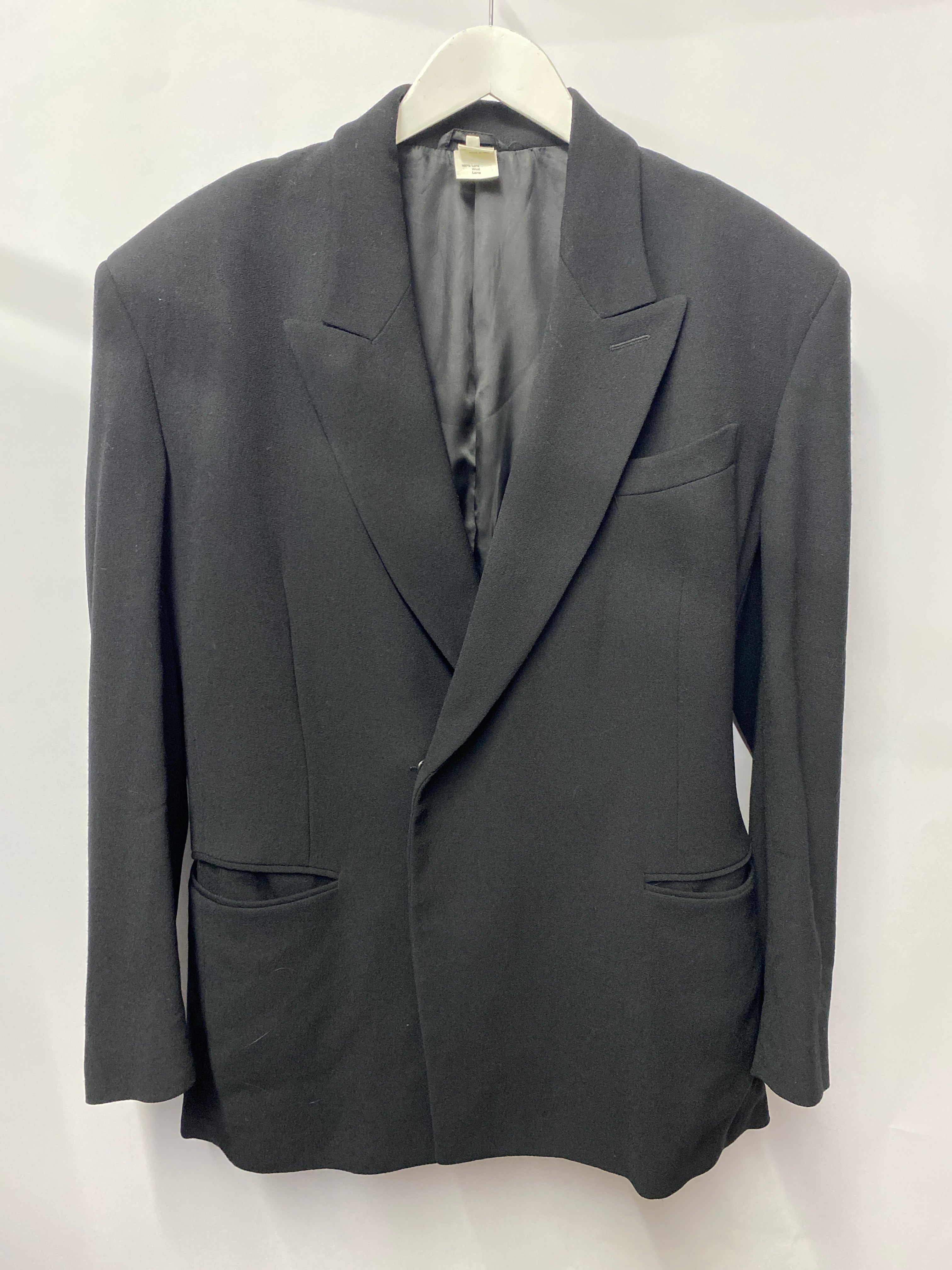 Carla Ruiz 50025 50026 trouser suit black diamanté trim and belt – revolve  store