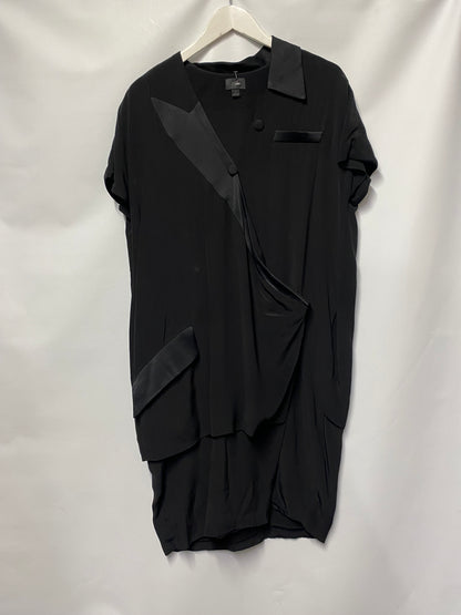 Banana Republic Black Tuxedo Dress UK10