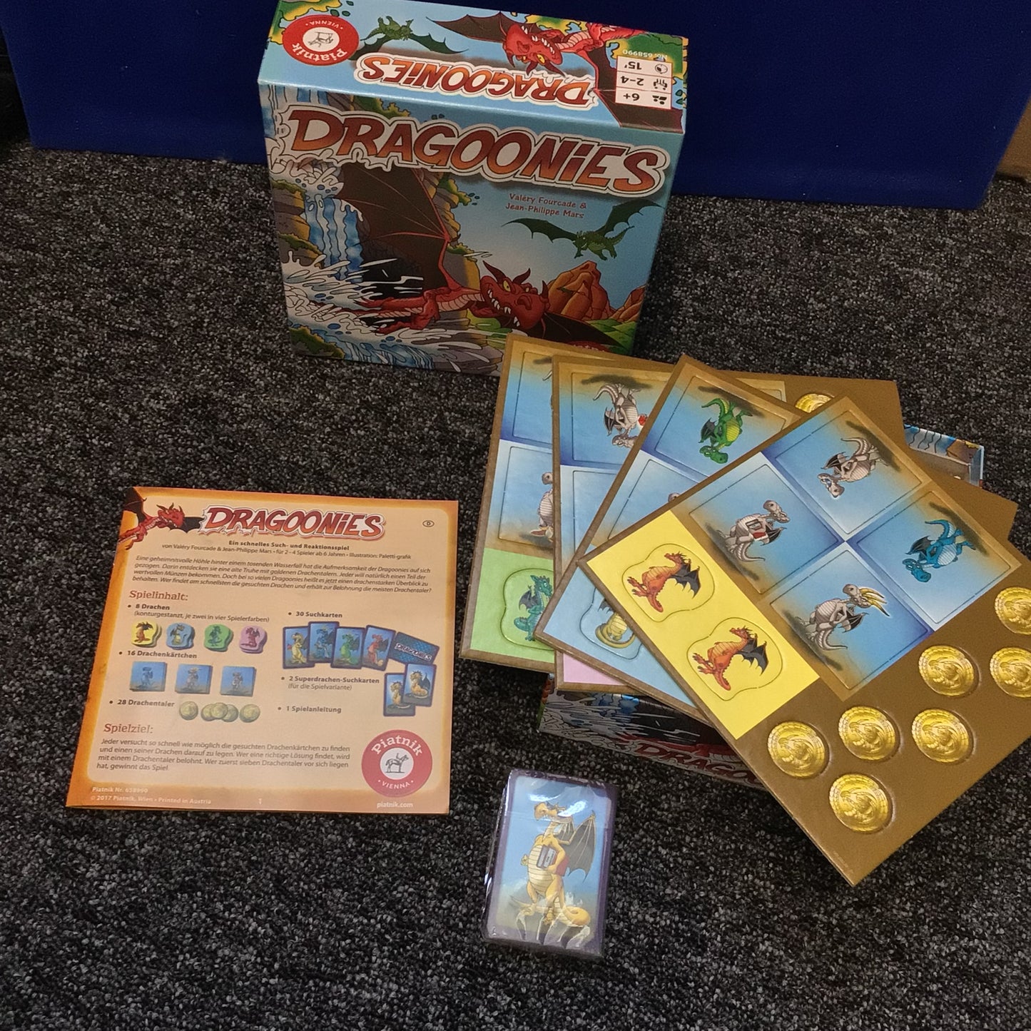 Dragoonies Board Game, Piatnik Vienna (2017) 9001890658990