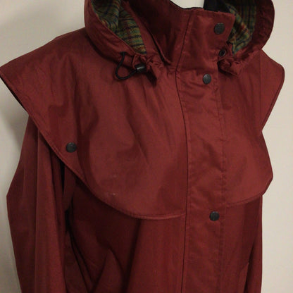 Jack Murphy Red Malvern Long Coat Size 16