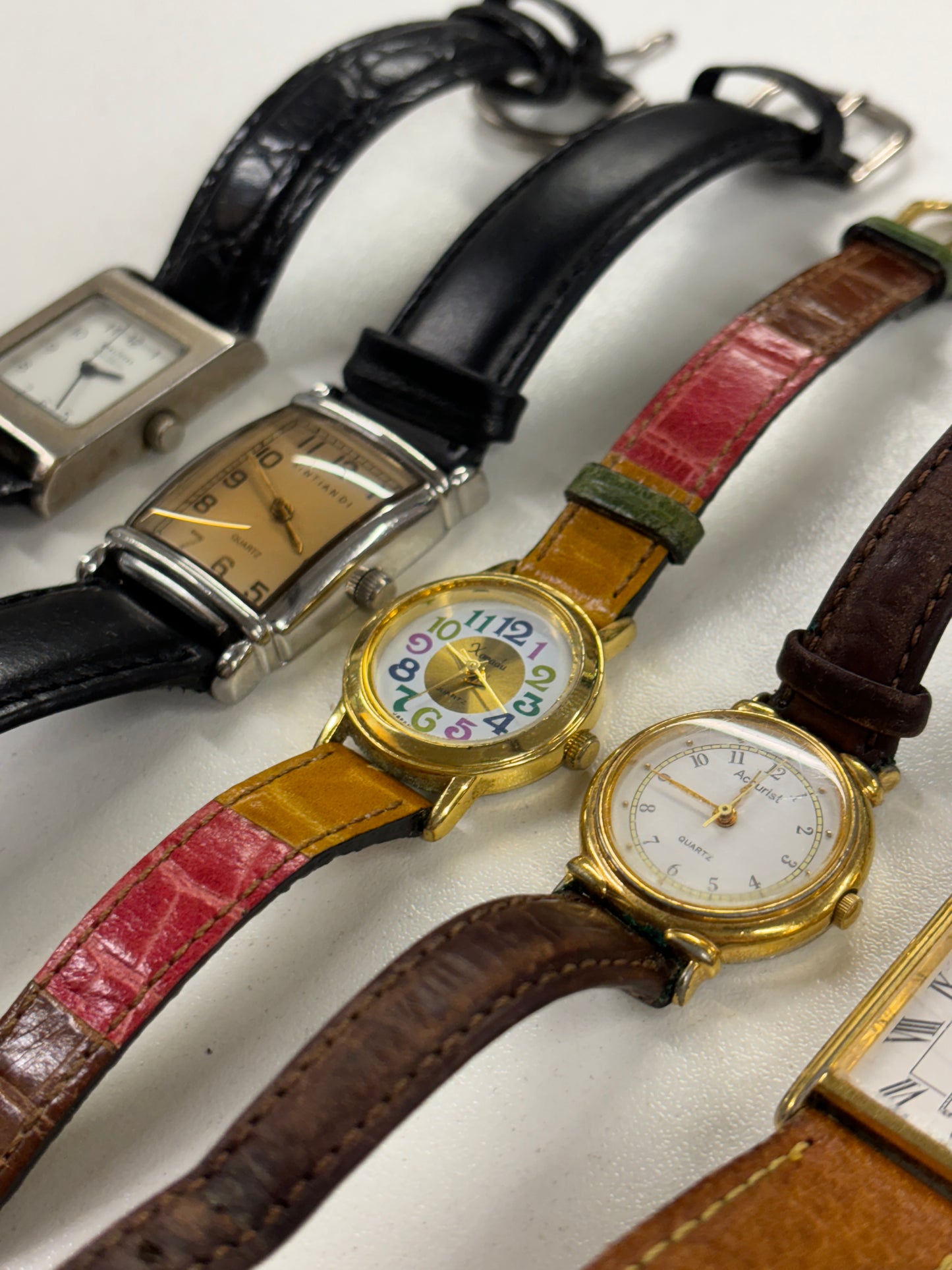 Vintage Watch Bundle Guess/ Karllsson / Accurist / Citizen / Xanadu / Xintiandi (spares and repairs)