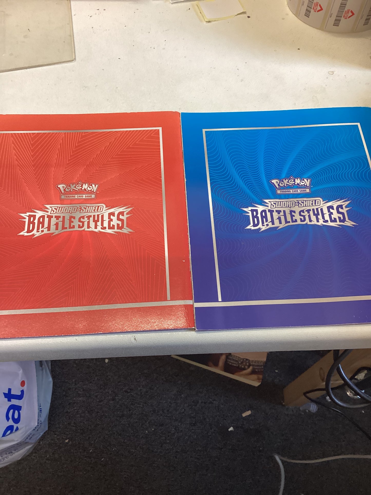 Sword & Shield Battle Styles Players Guide Pokemon Trading Card Game Red & Blue