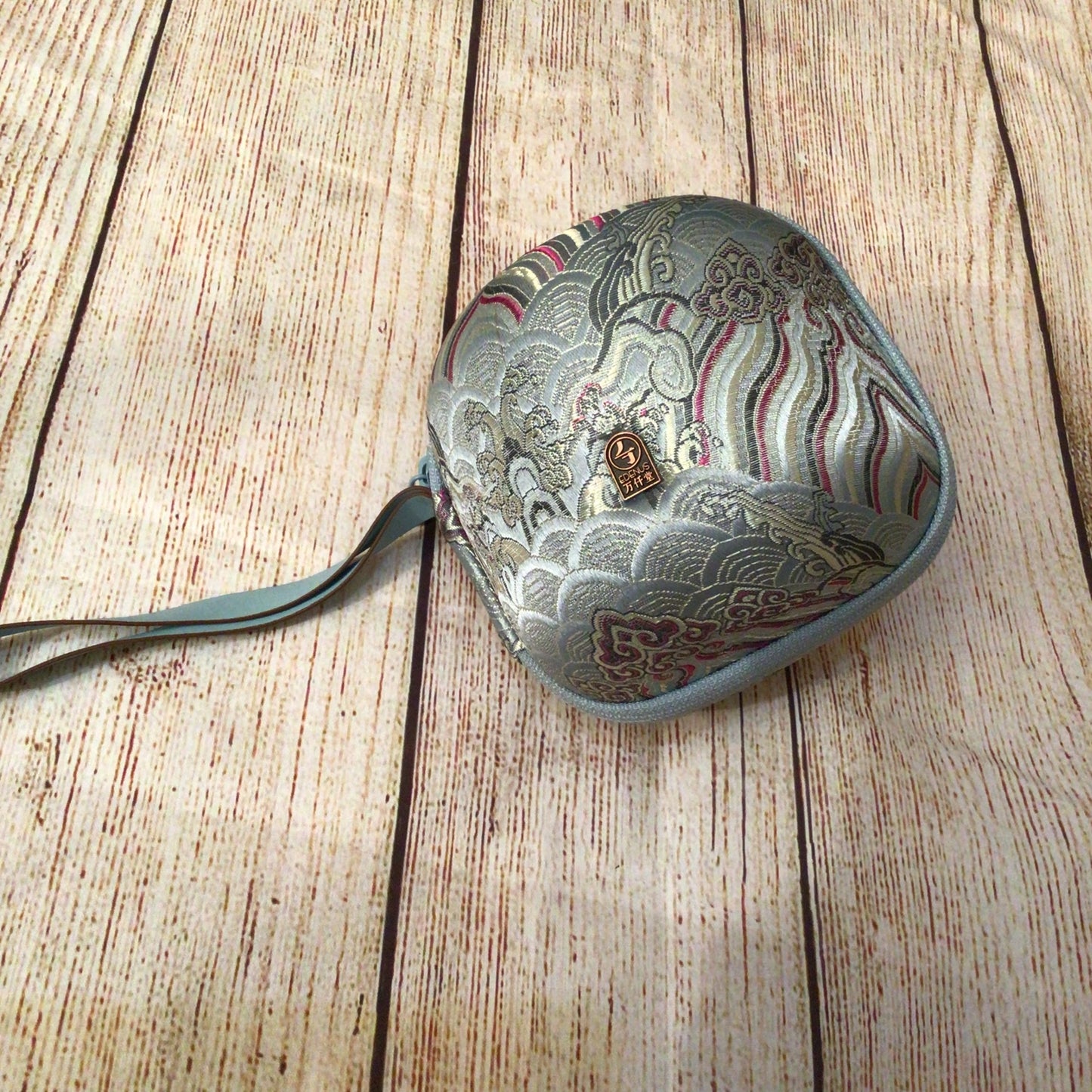 Edenus Light Blue Green Travel Tea Set with Case