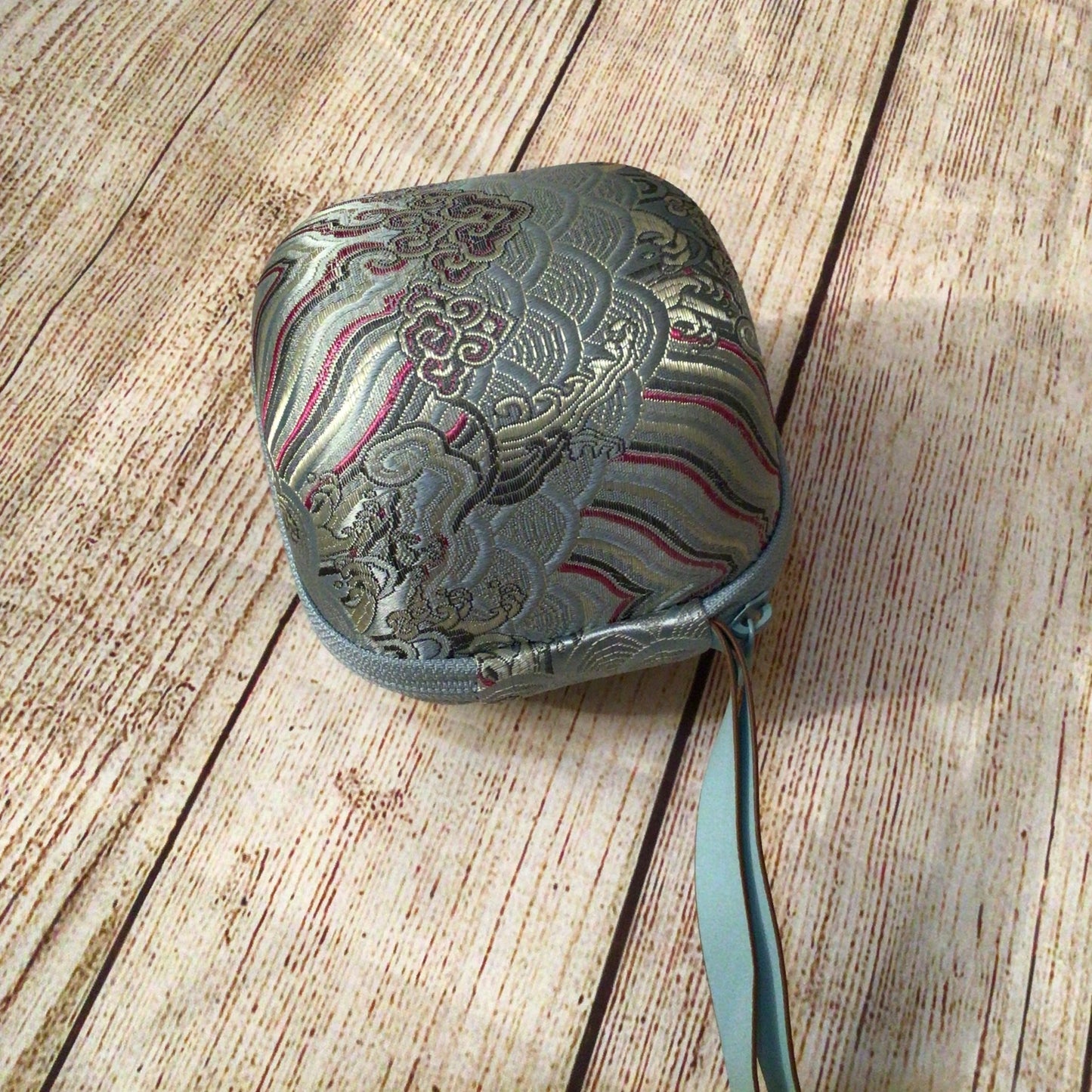 Edenus Light Blue Green Travel Tea Set with Case