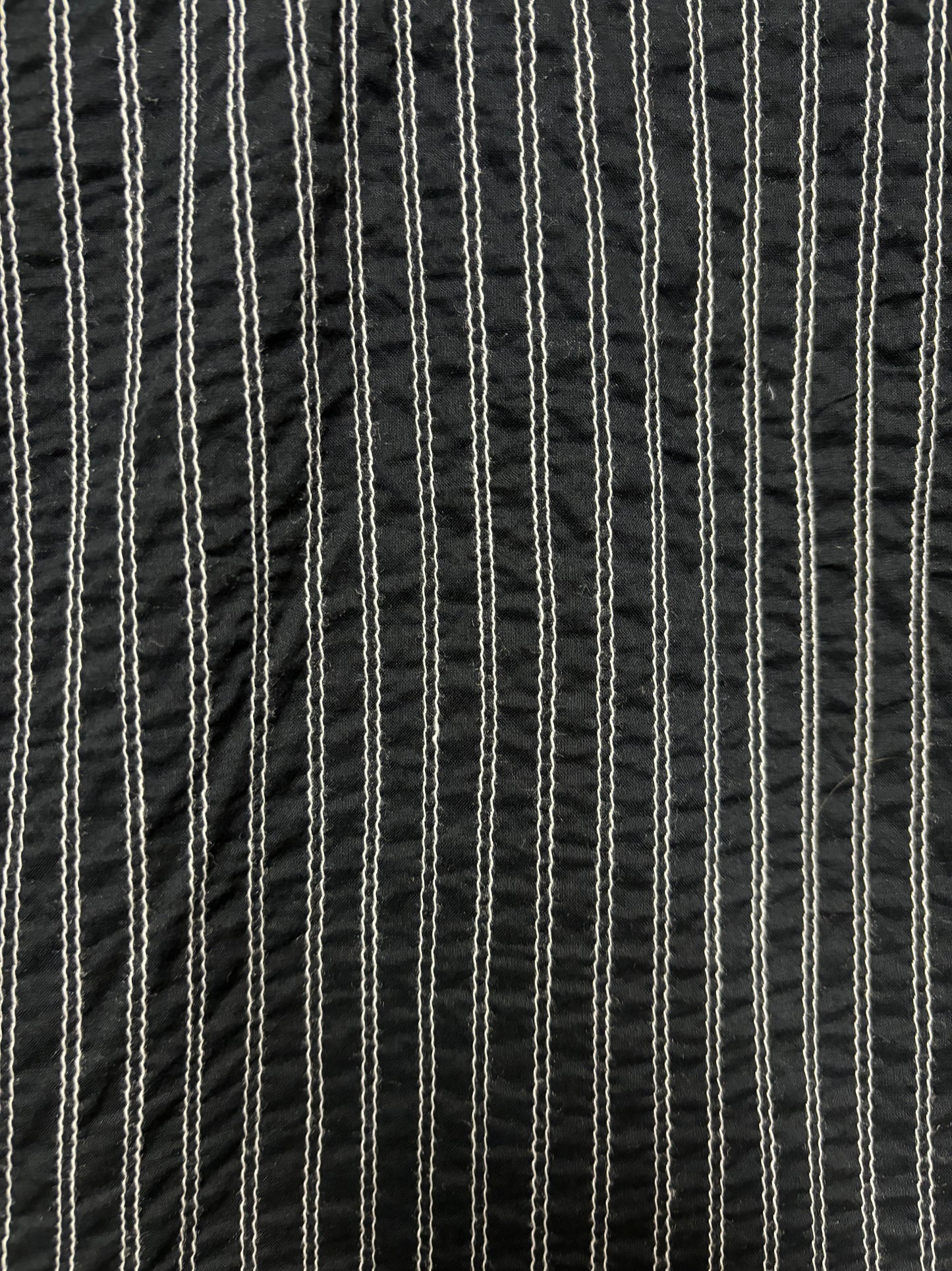 Toast Black Cotton Stripe Dress 16