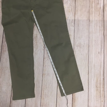 BNWT Hugo Boss Olive Green Chinos Trousers RRP £99 Size 36/30