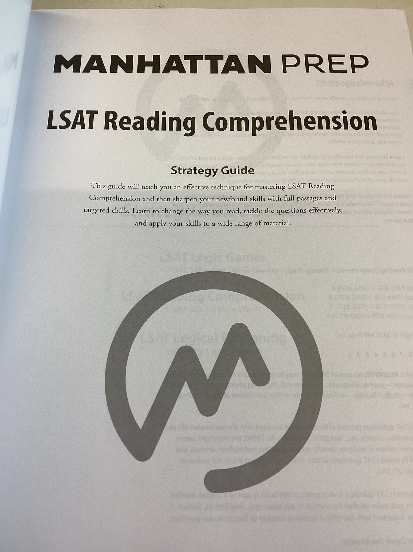 LSAT Reading Comprehension 6th Edition Effective Strategies and Practice From 99th Percentile Instructors