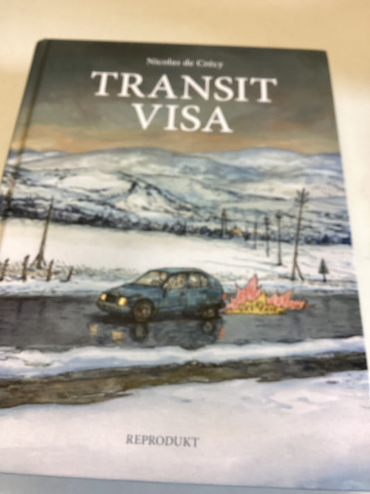 Transit Visa Nicolas de Crecy in German