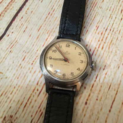 Vintage Smiths Deluxe 17 Jewels Watch (intermittent ticking - needs fixing)