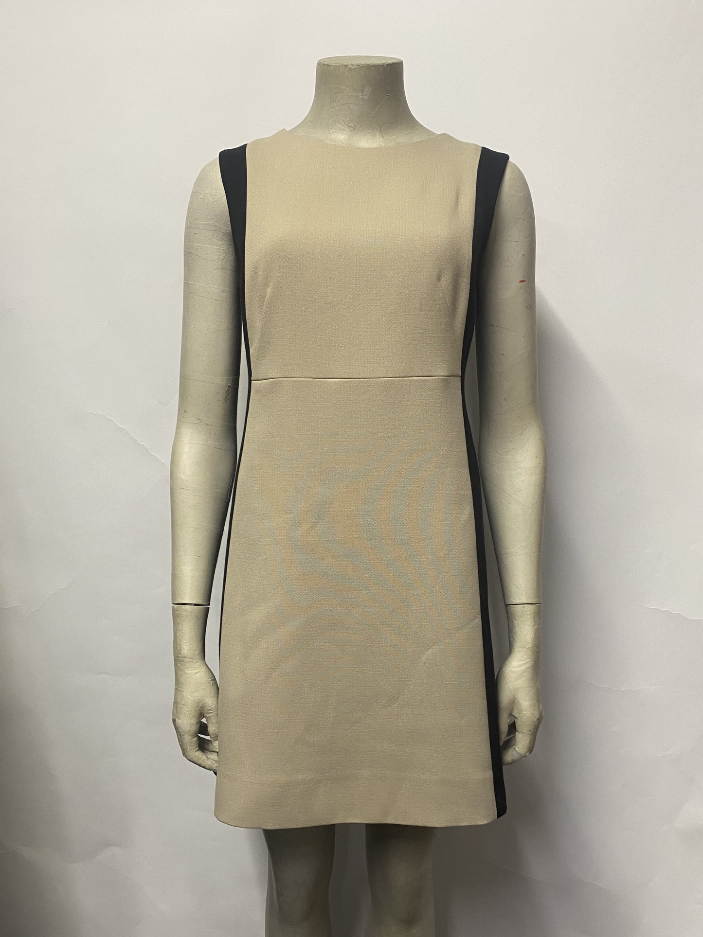 Kate Spade Black and Nude Panel Bodycon Dress Small