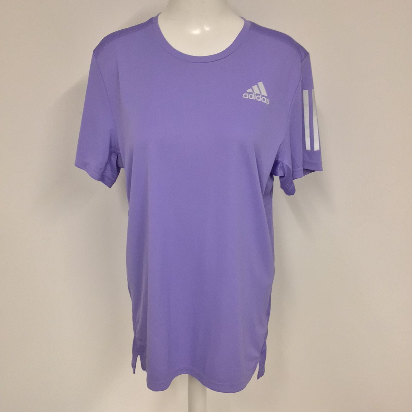 Adidas Lilac Purple Sports Running T Shirt Size M