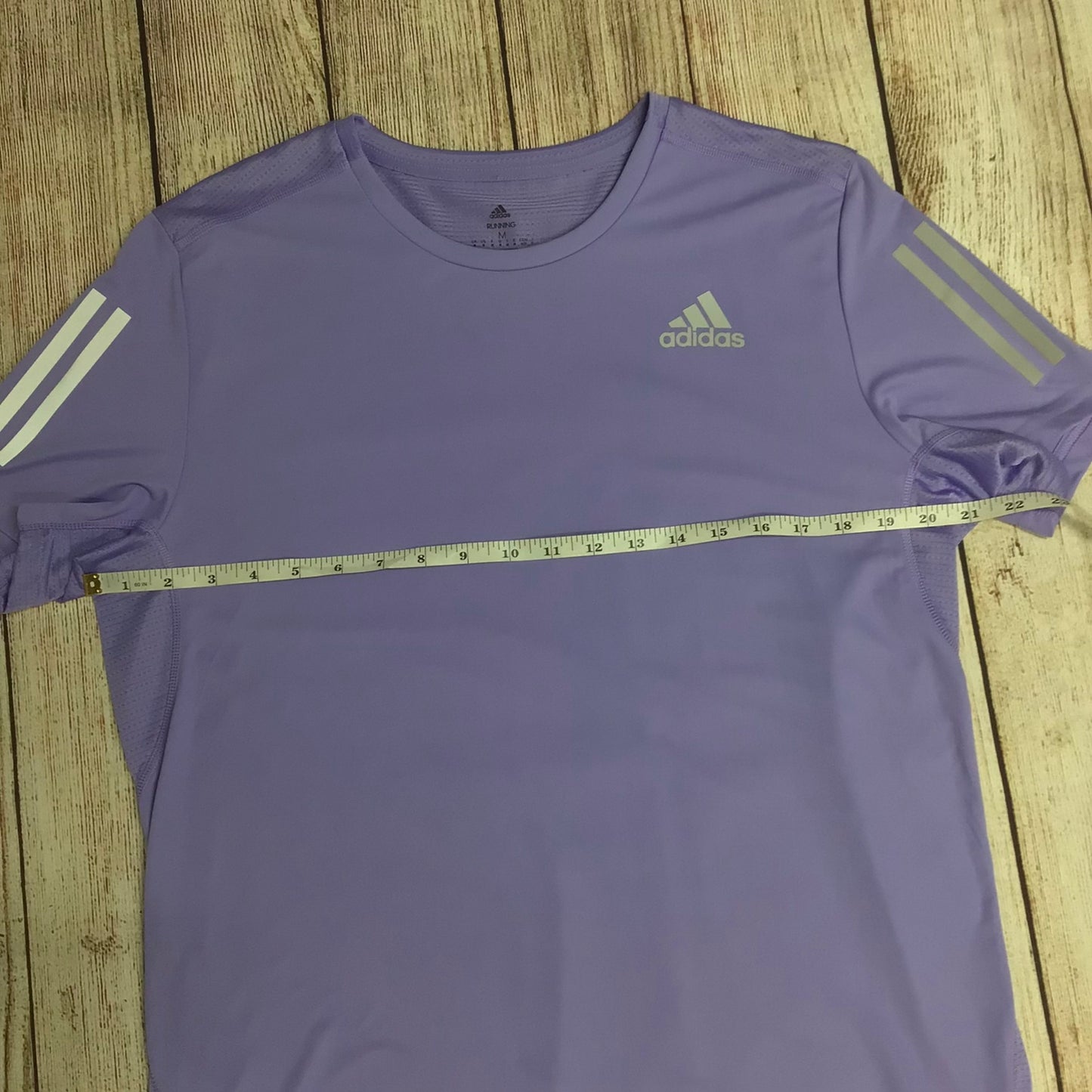 Adidas Lilac Purple Sports Running T Shirt Size M