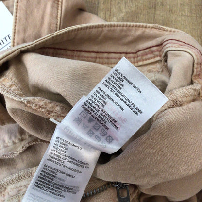 BNWT White Stuff Light Pink Organic Cotton Blend Chino Trousers Size 12R