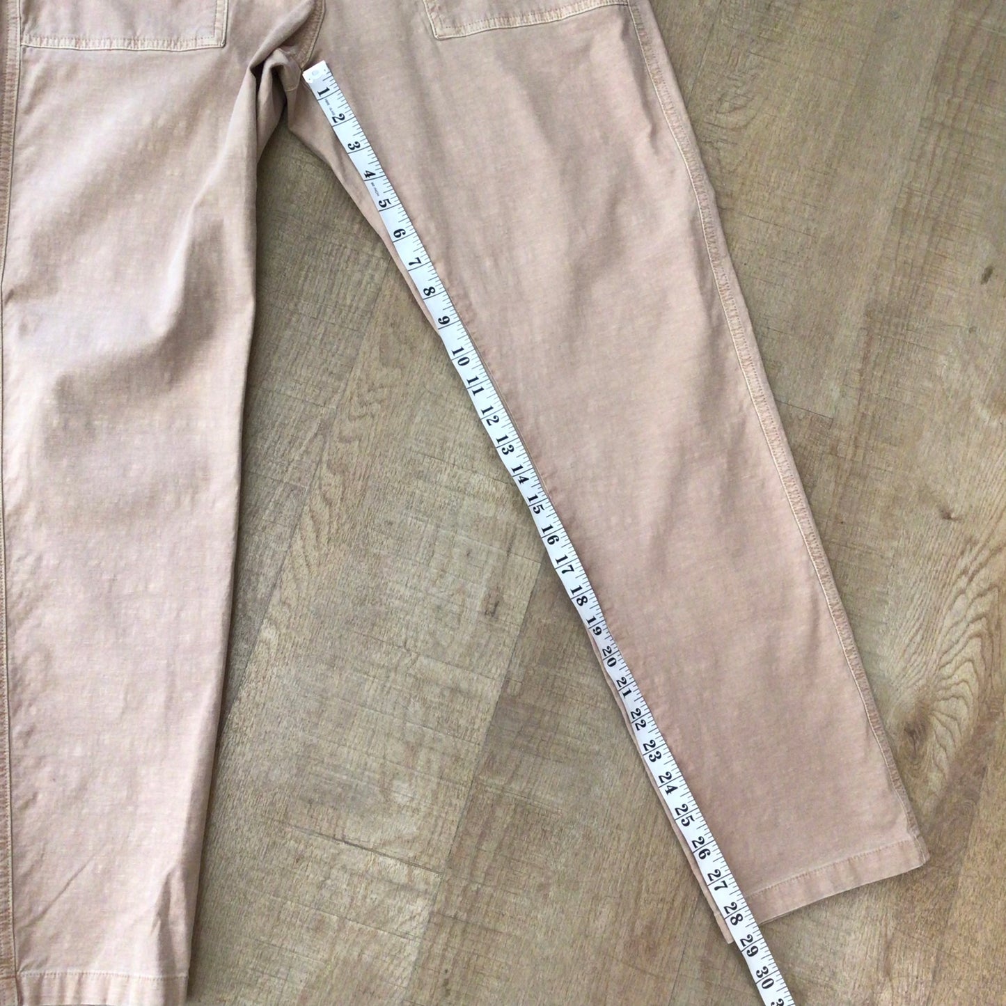 BNWT White Stuff Light Pink Organic Cotton Blend Chino Trousers Size 12R