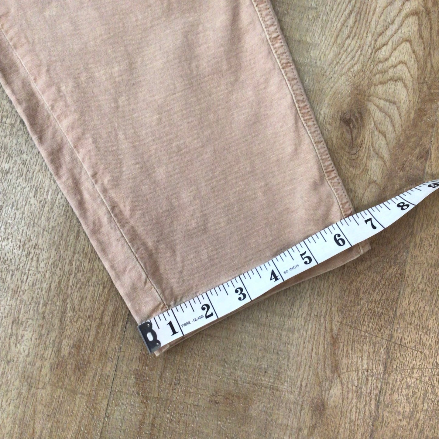BNWT White Stuff Light Pink Organic Cotton Blend Chino Trousers Size 12R