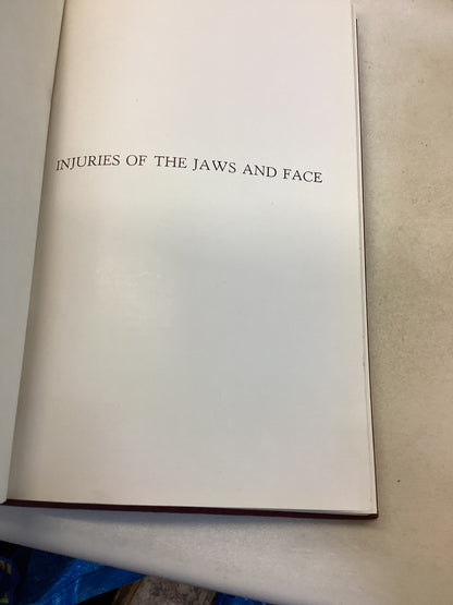 Injuries of The Jaws and Face W Warwick James B W Fickling