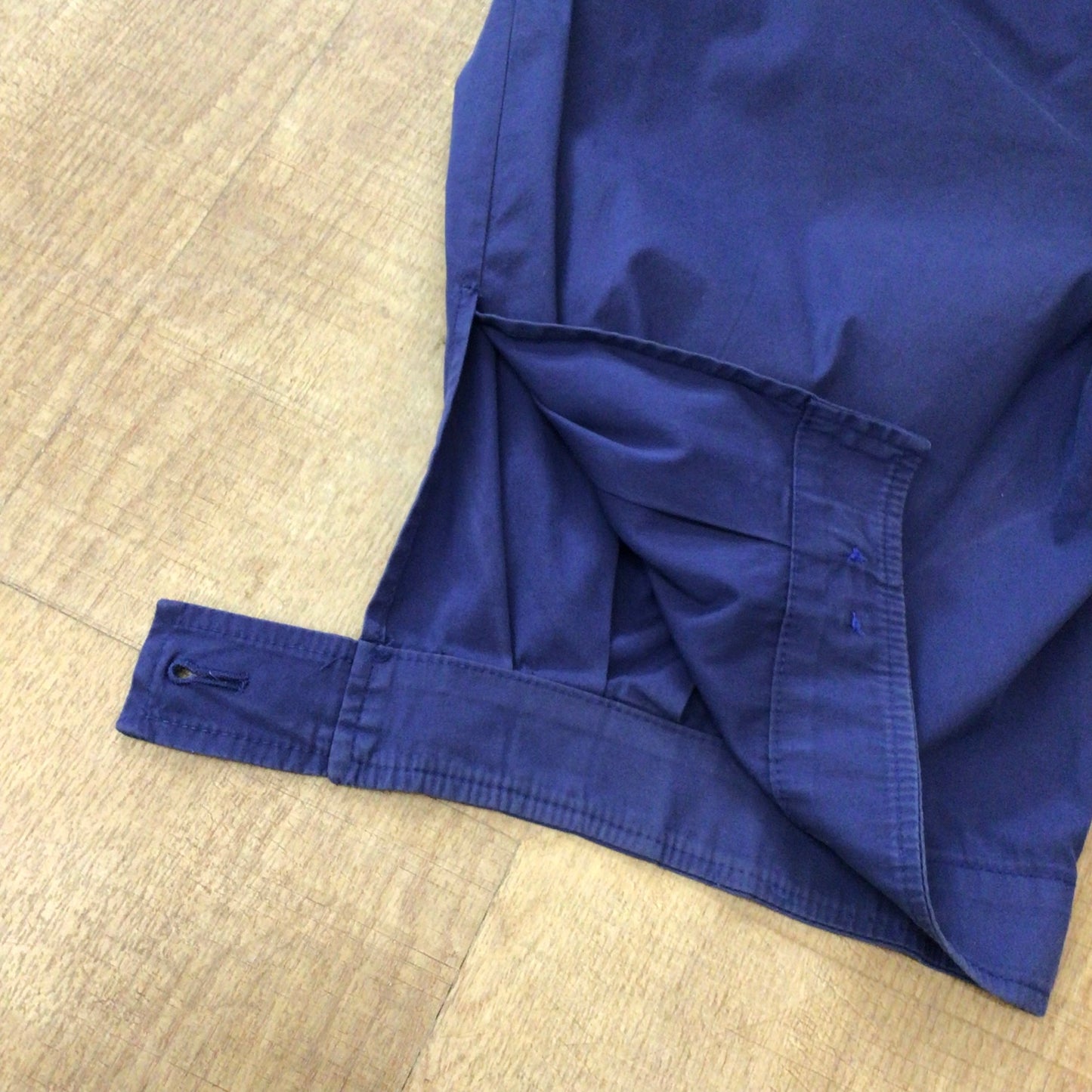 Prada Navy Blue Cotton Blend Shorts Size 44 (on label)
